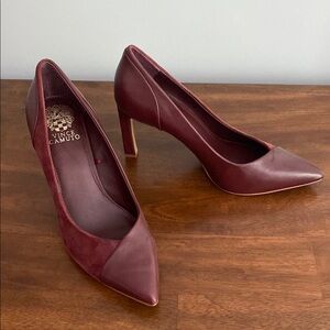 Vince Camuto Women's Burgundy Heels